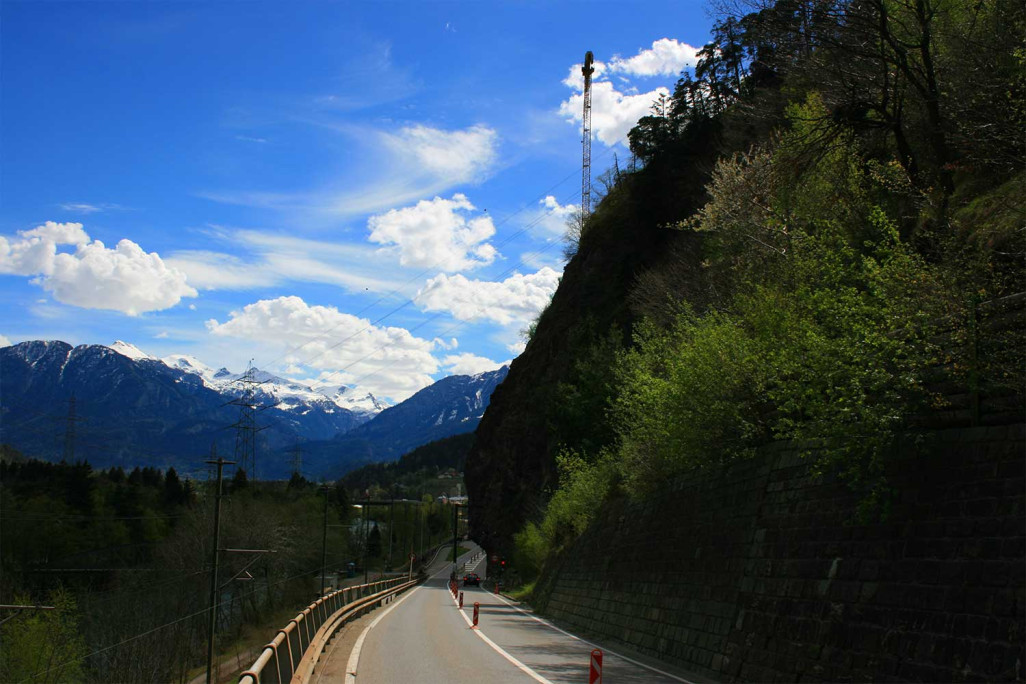 Rothenbrunnen, Exponierte Baustelle