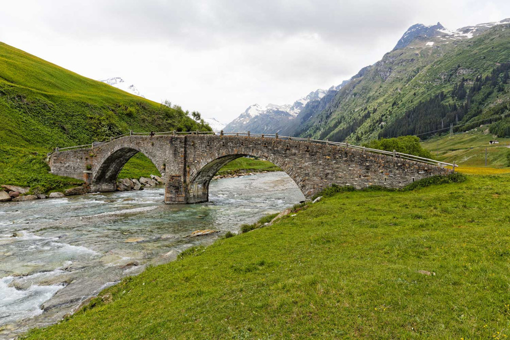 Aufnahme «Alte Landbrugg», Hinterrhein GR