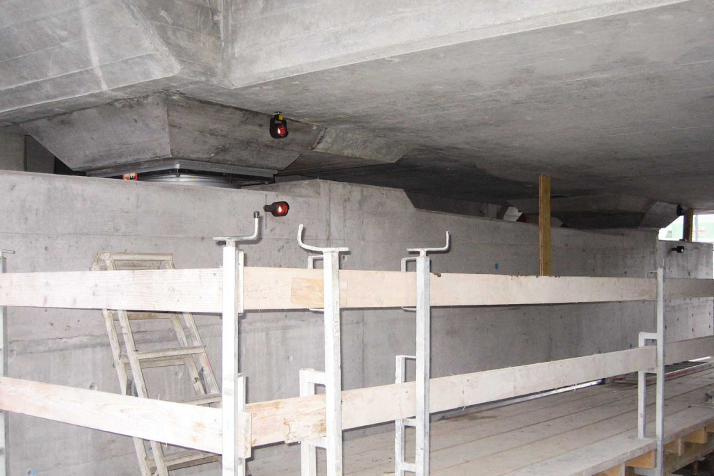 Deformationsmessungen Hinterrheinbrücke Cazis