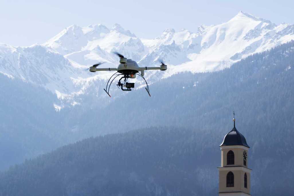 Drohnenbefliegung Steinschlaggebiet Brienz