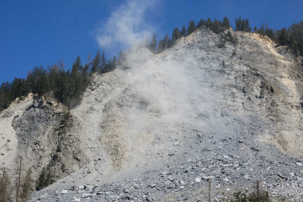 Drohnenbefliegung Steinschlaggebiet Brienz