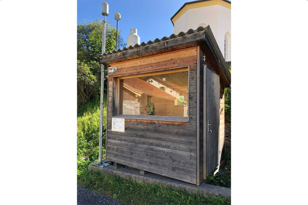 Brienz/Brinzauls GR, Messstation Dorf, HMQ AG