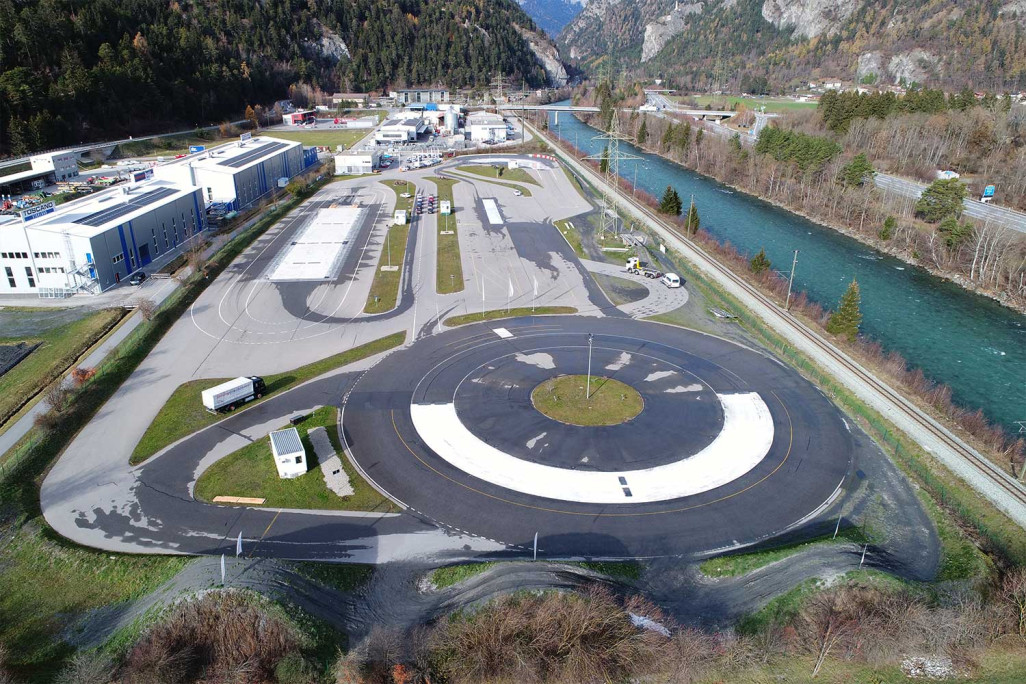 Cazis GR, Geländemodell Driving Graubünden, HMQ AG