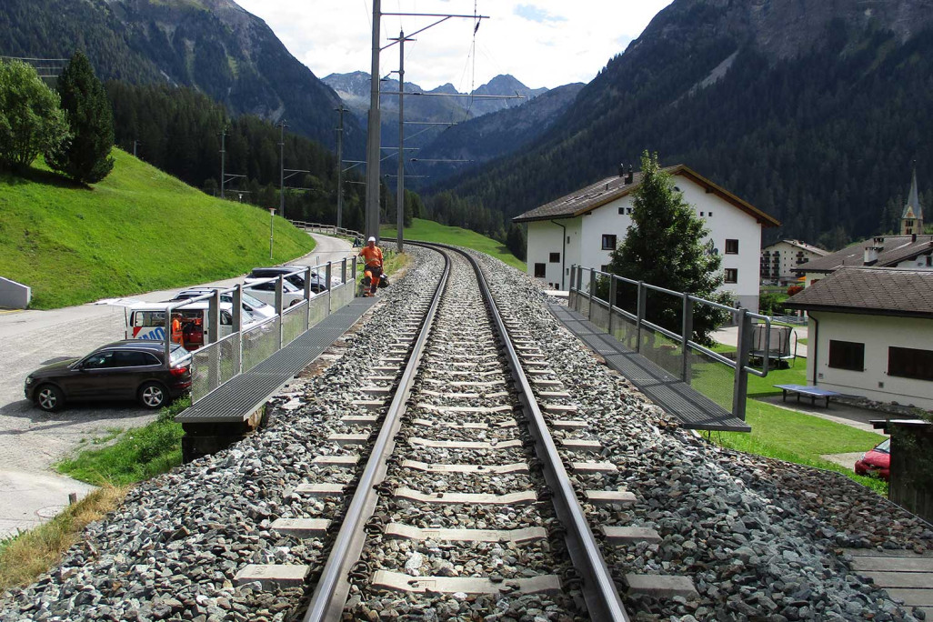 Bergün GR, 3D-Laserscanning RhB Unterführung, HMQ AG