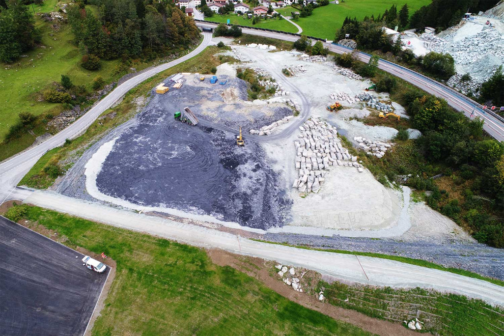Volumenberechnung Deponieren Graubünden, HMQ AG