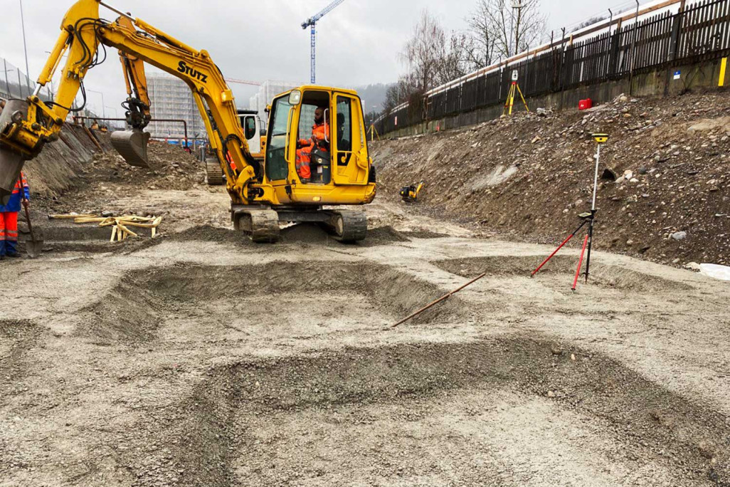 Zürich, Vermessung Überbauung Manegg, HMQ AG