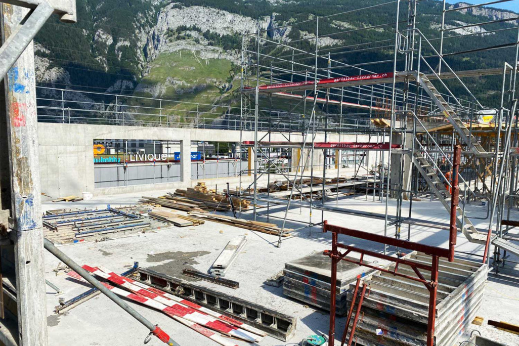 Chur GR, blue Cinema, Absteckung, HMQ AG