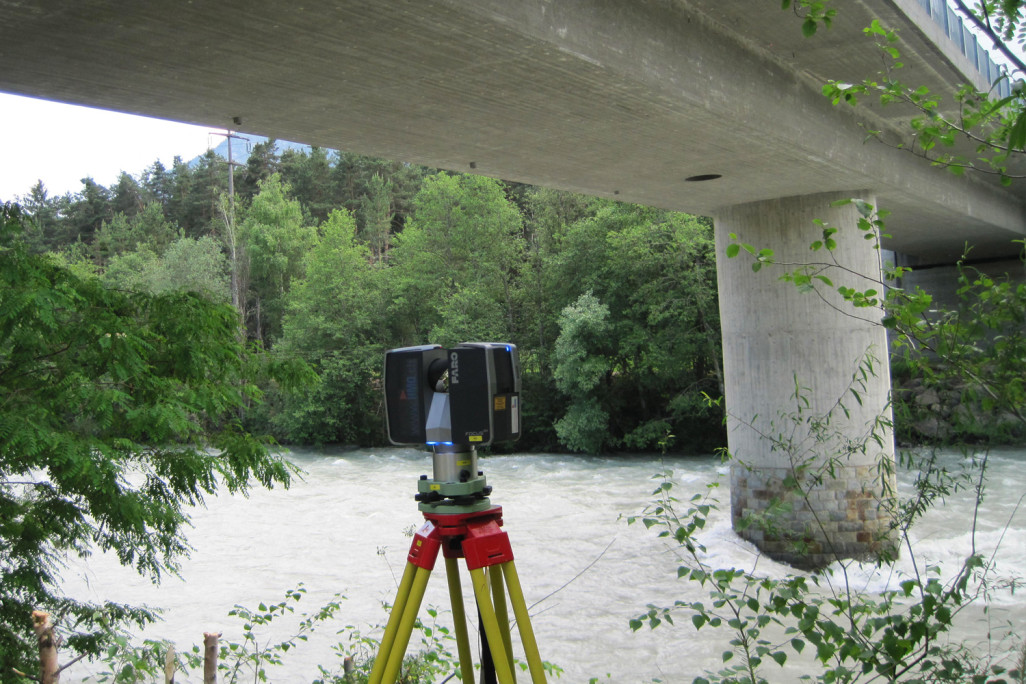 Aufnahme Hinterrheinbrücke