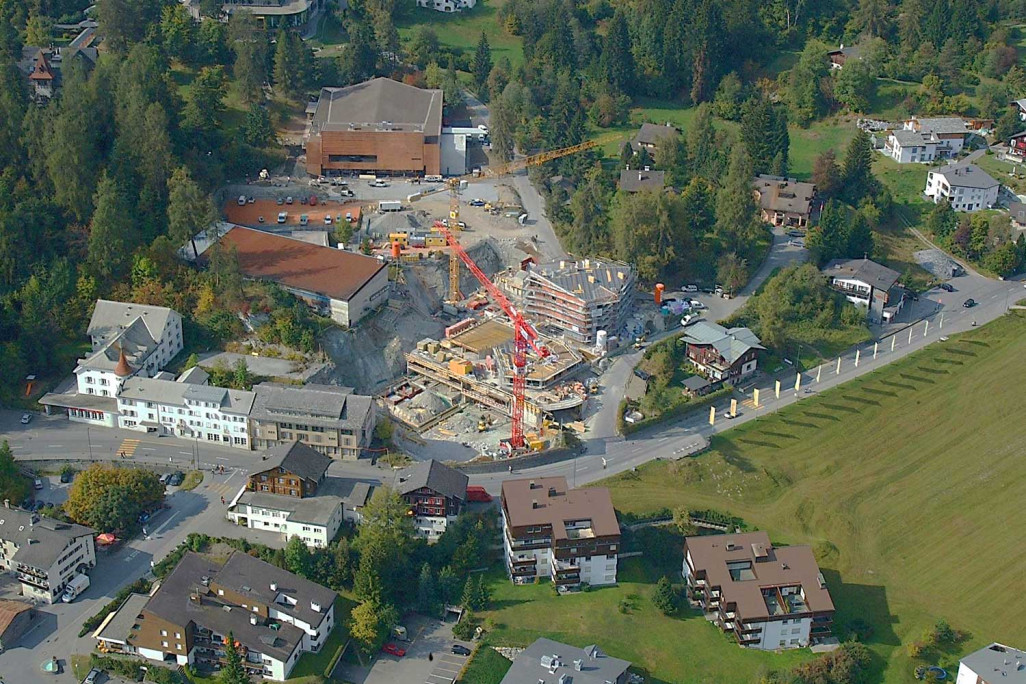 Flims, Mountain Suites, Baustelle