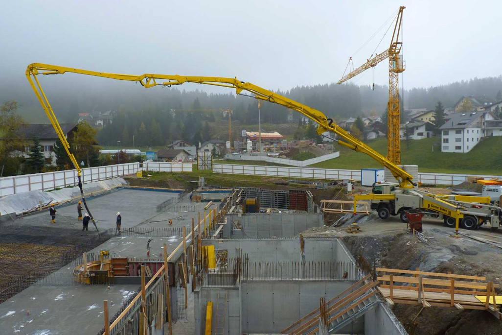 Baustelle Triangel Parpan