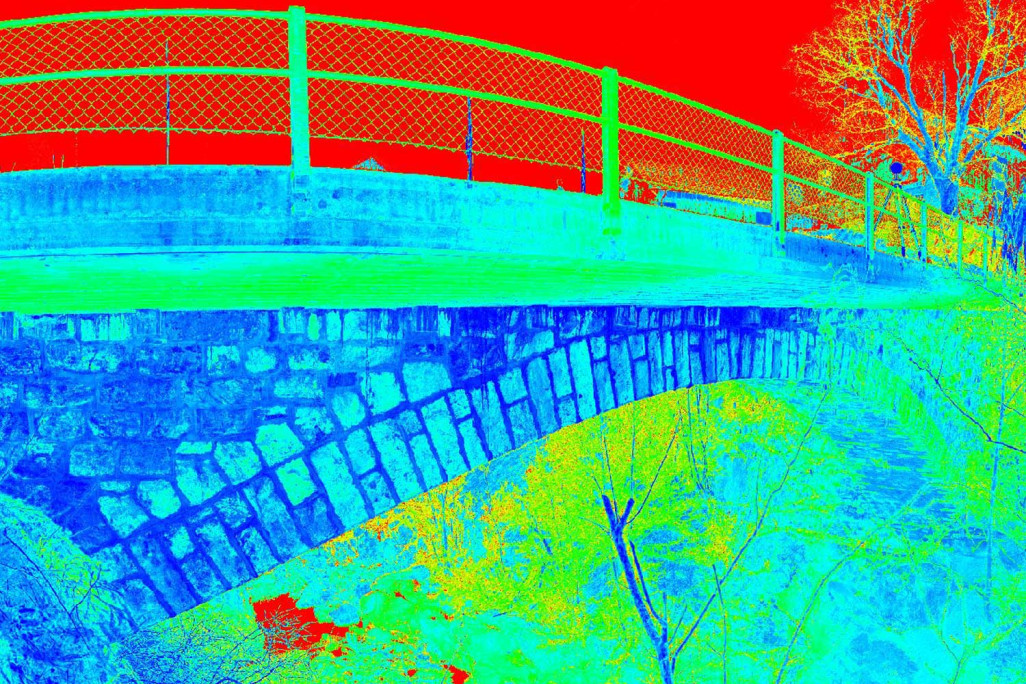 Lascerscanning Juliabrücke Tiefencastel GR