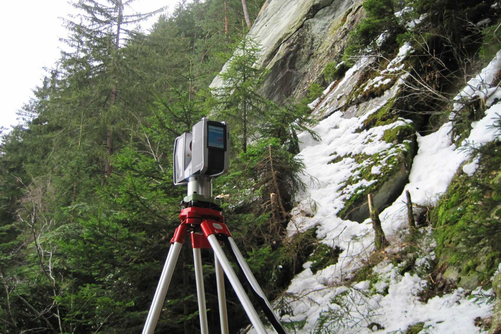 Laserscanner Bärenburgtunnel
