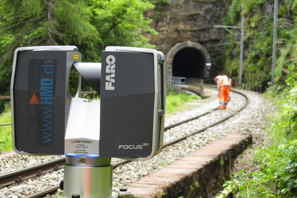3D-Laserscanner Lehnenviadukt