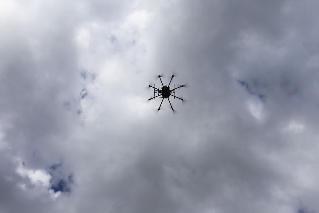 Luftbildaufnahme Multicopterr