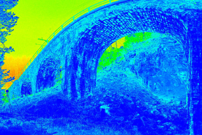Lehnenviadukt RhB