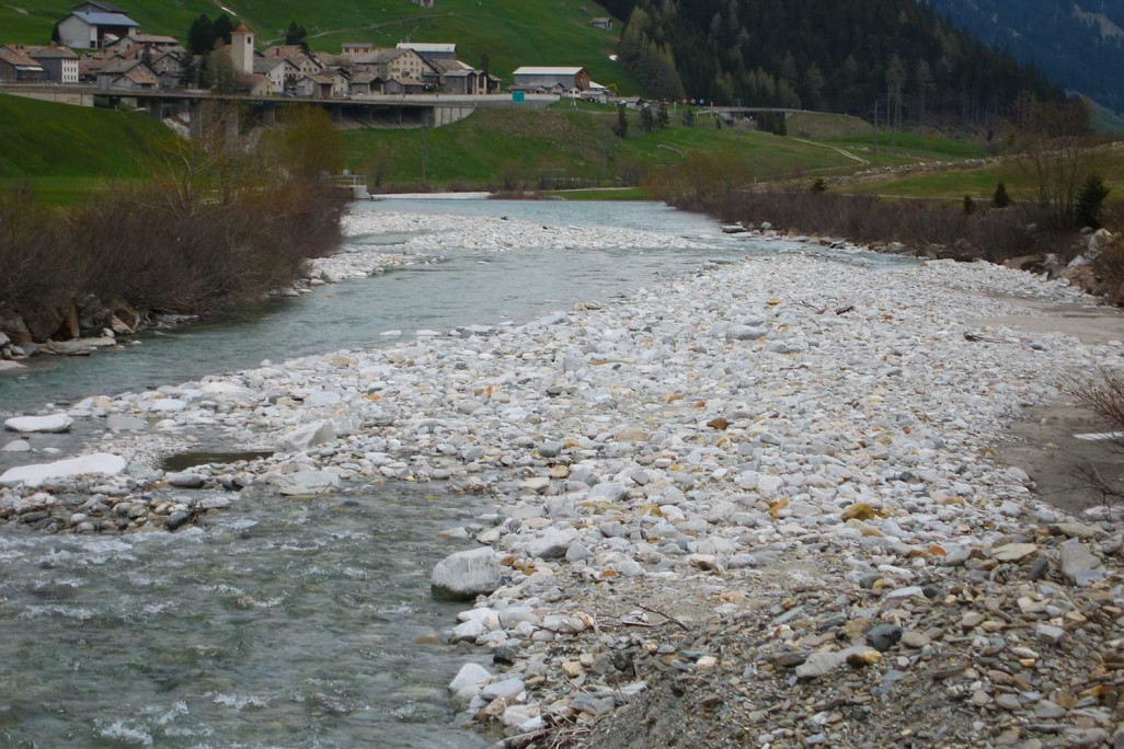 Flusskraftwerk Hinterrhein GR