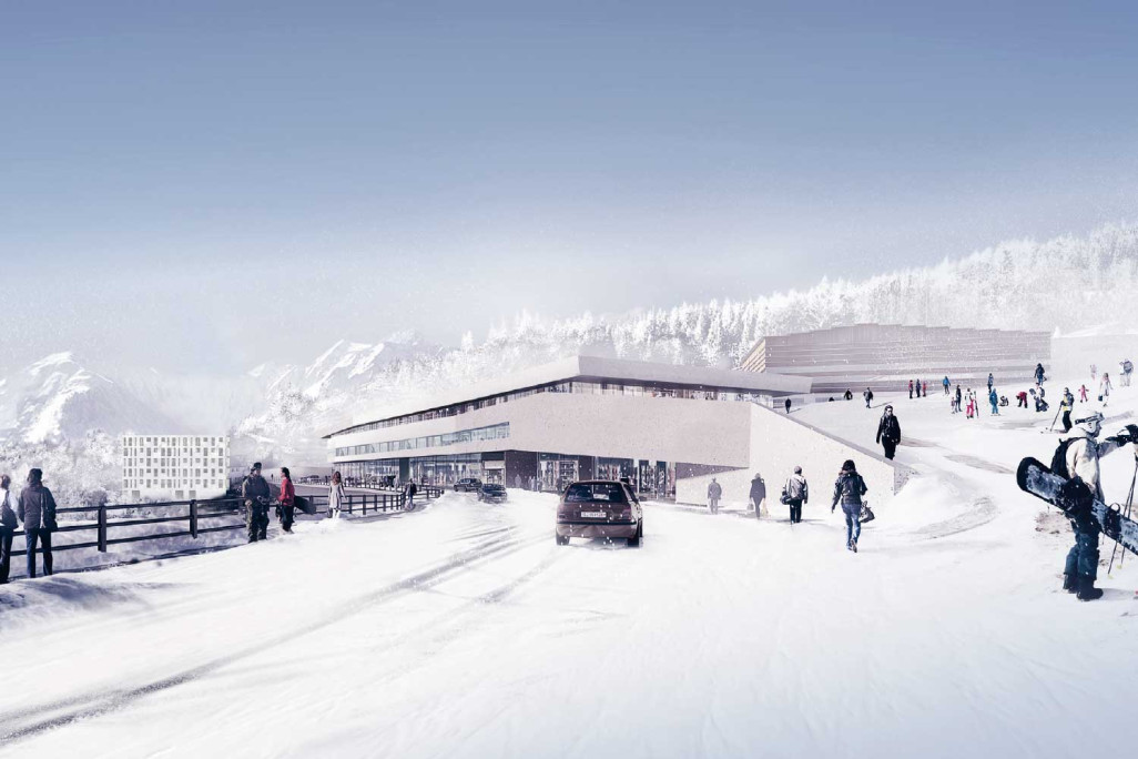 Visualisierung Stenna Center Flims