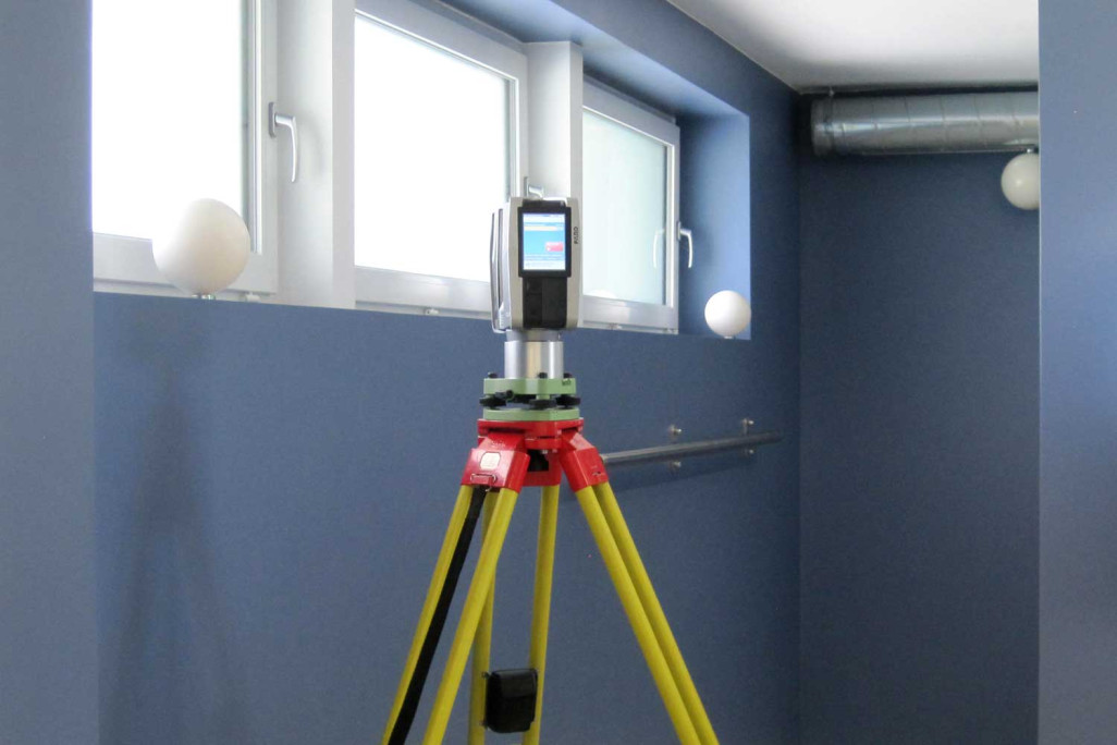 Laserscanning HMQ AG Clubhaus FC Domat/Ems