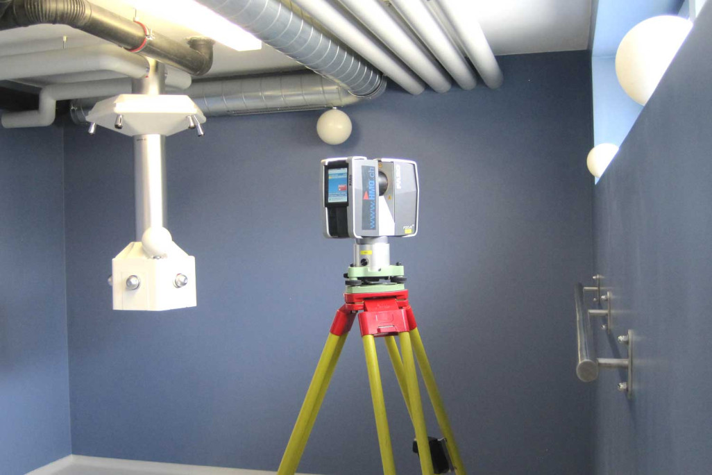 Laserscanning HMQ AG Clubhaus FC Domat/Ems