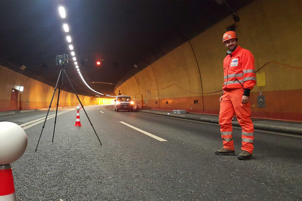 Laserscanning Crapteig, Daniel Gantenbein, HMQ AG