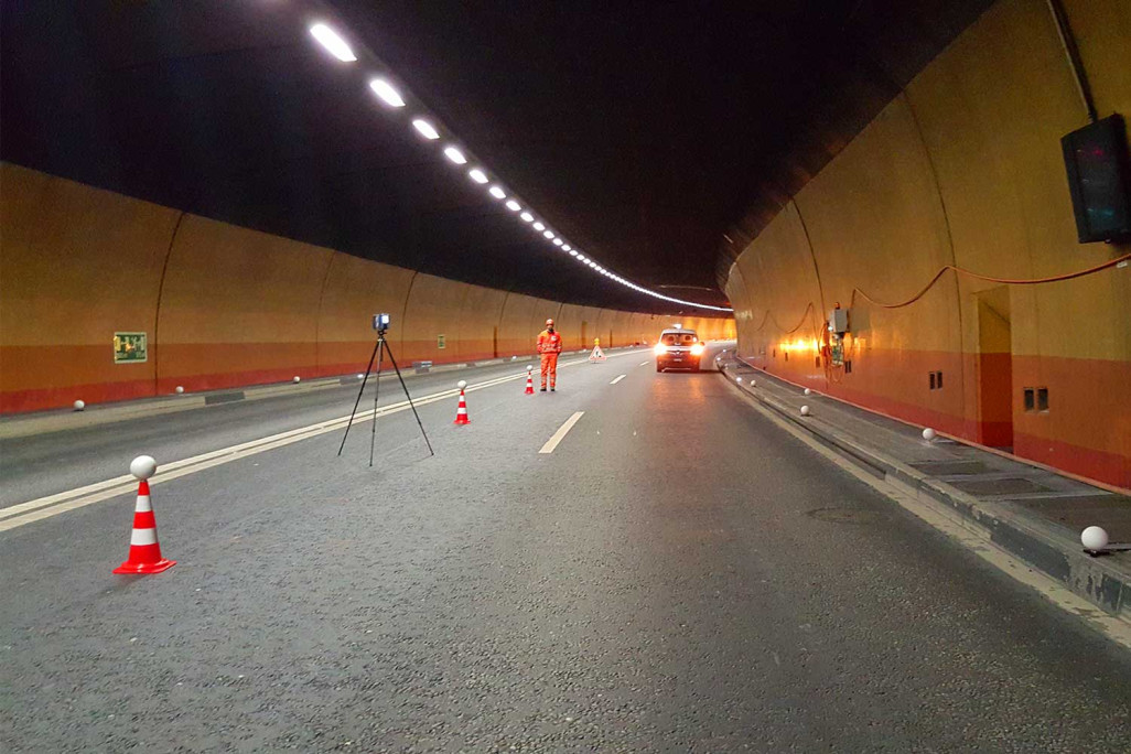Tunnelvermessung Crapteig, HMQ AG