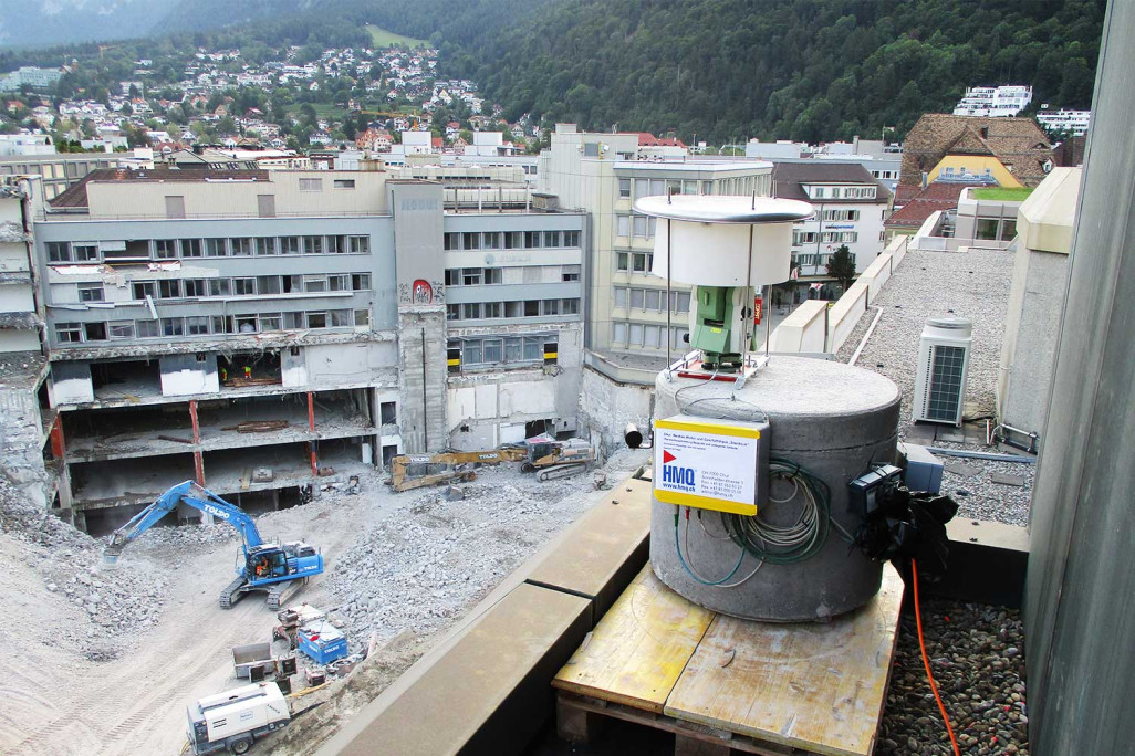 Chur GR, Steinbock, Automatische Messanlage, HMQ AG