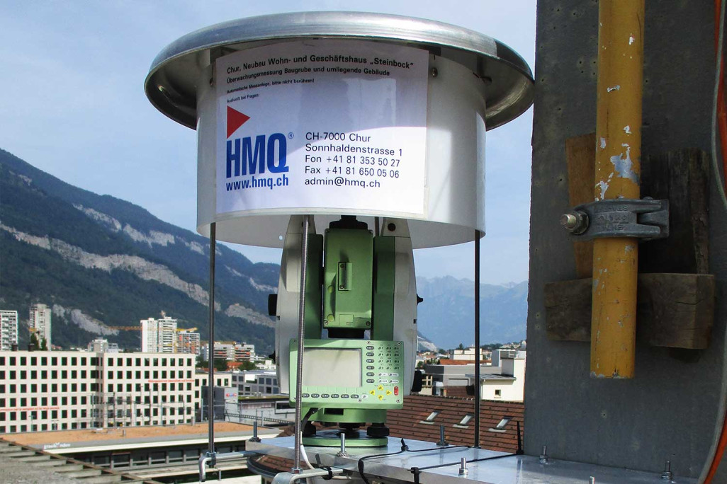 Chur GR, Steinbock, Automatische Messstation, HMQ AG
