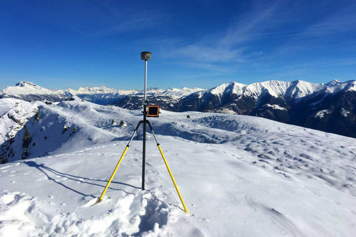 Verschiebungsmessung mittels GPS/GNSS
