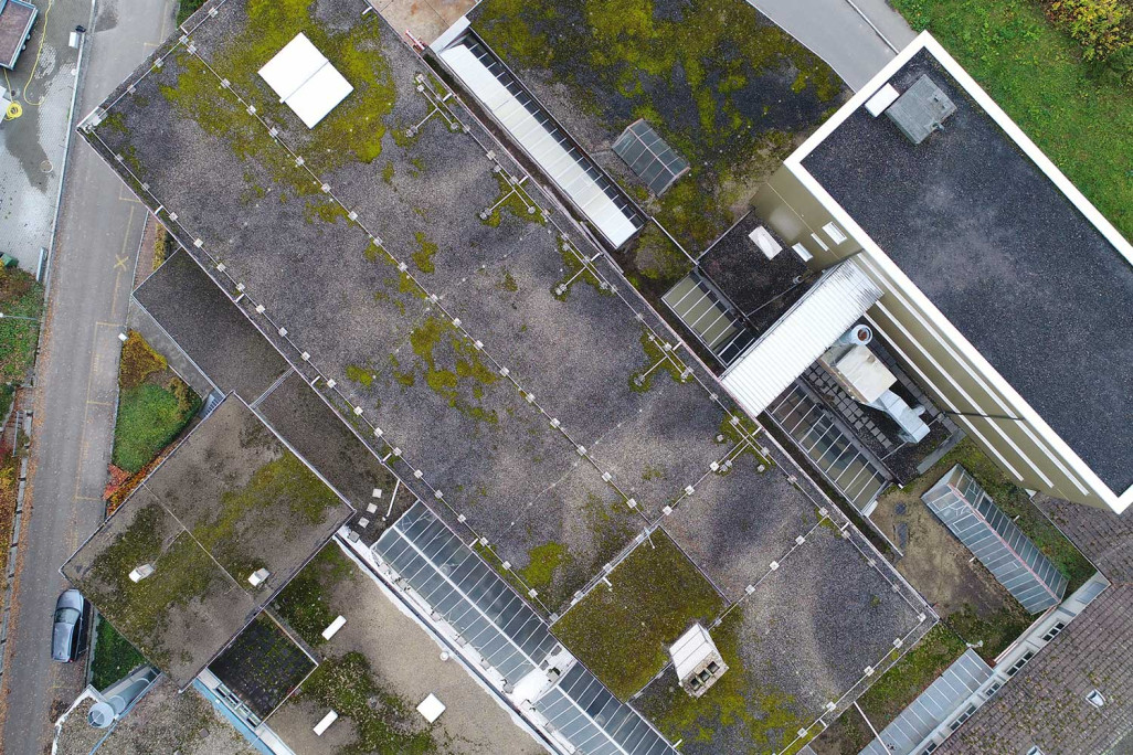 Orthofoto aus Flugaufnahme mit Drohne Phantom 4, HMQ AG