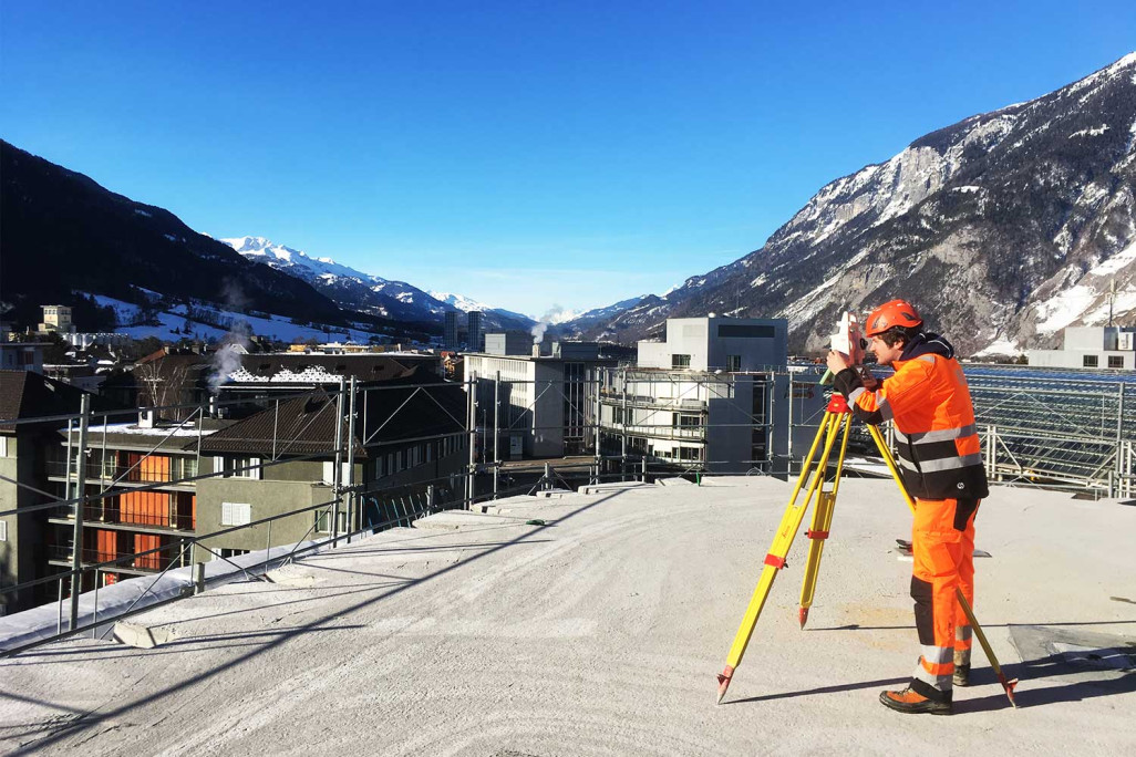 Überbauung Steinbock, Chur GR, Vermessung, HMQ AG