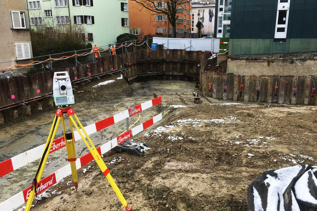 Zürich, Binzstrasse, Überwachungsmessung, HMQ AG