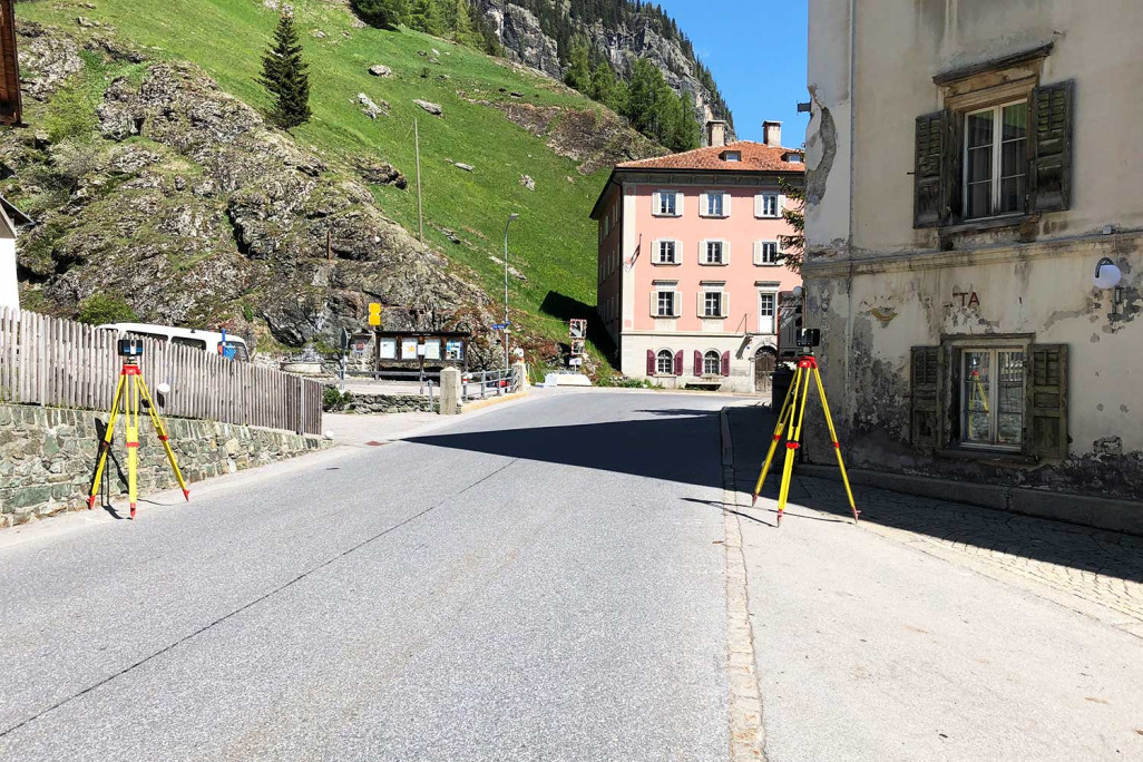 3D Laserscanner Bestandesaufnahme Mulegns, HMQ AG