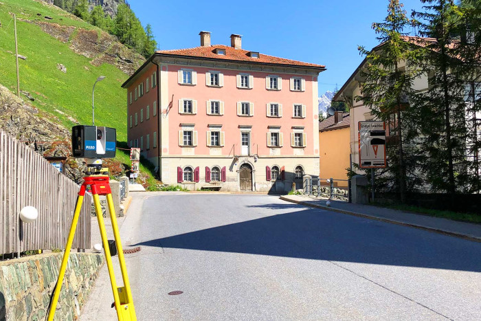 Laserscanning Julierpassstrasse