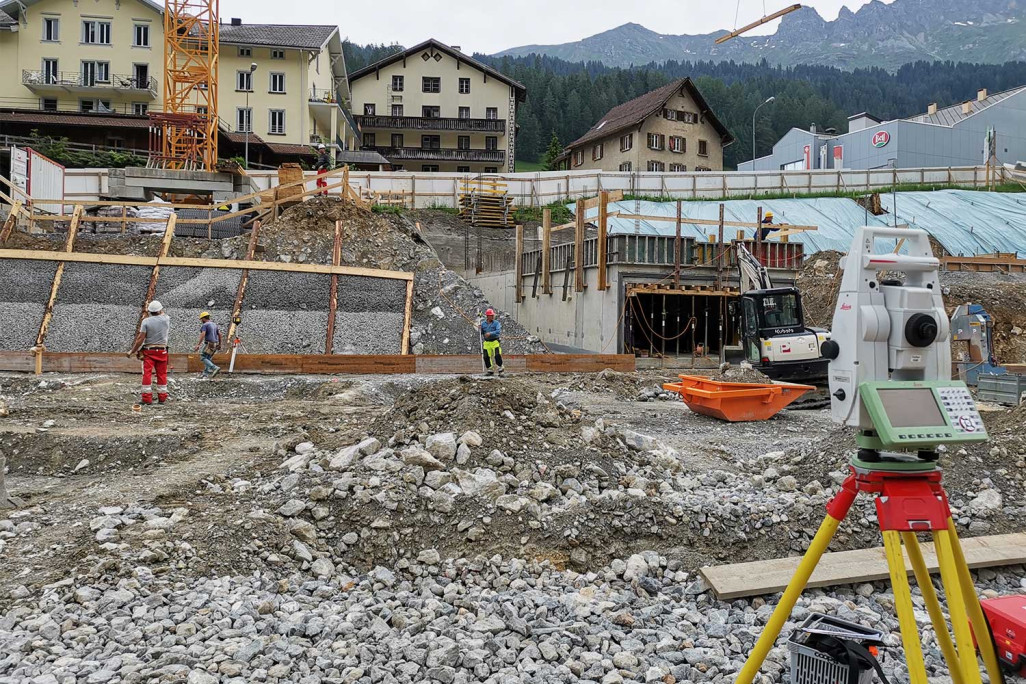 Seniorenzentrum Oase, Kontrolle Schnurgerüst, HMQ AG