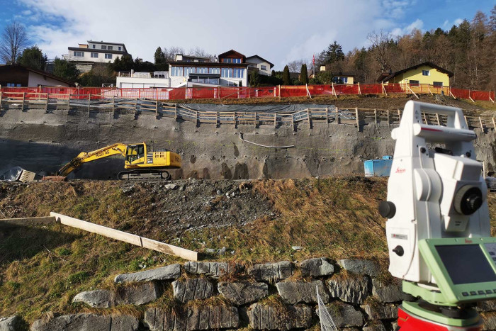 Überwachungsmessung Überbauung Schlosswald