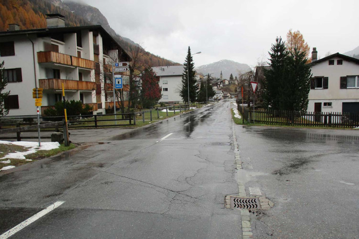 Digitales Geländemodell, Italienische Strasse